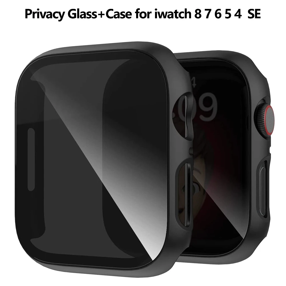 Privacy Screen Protector - Szkło ochronne + etui do Apple
