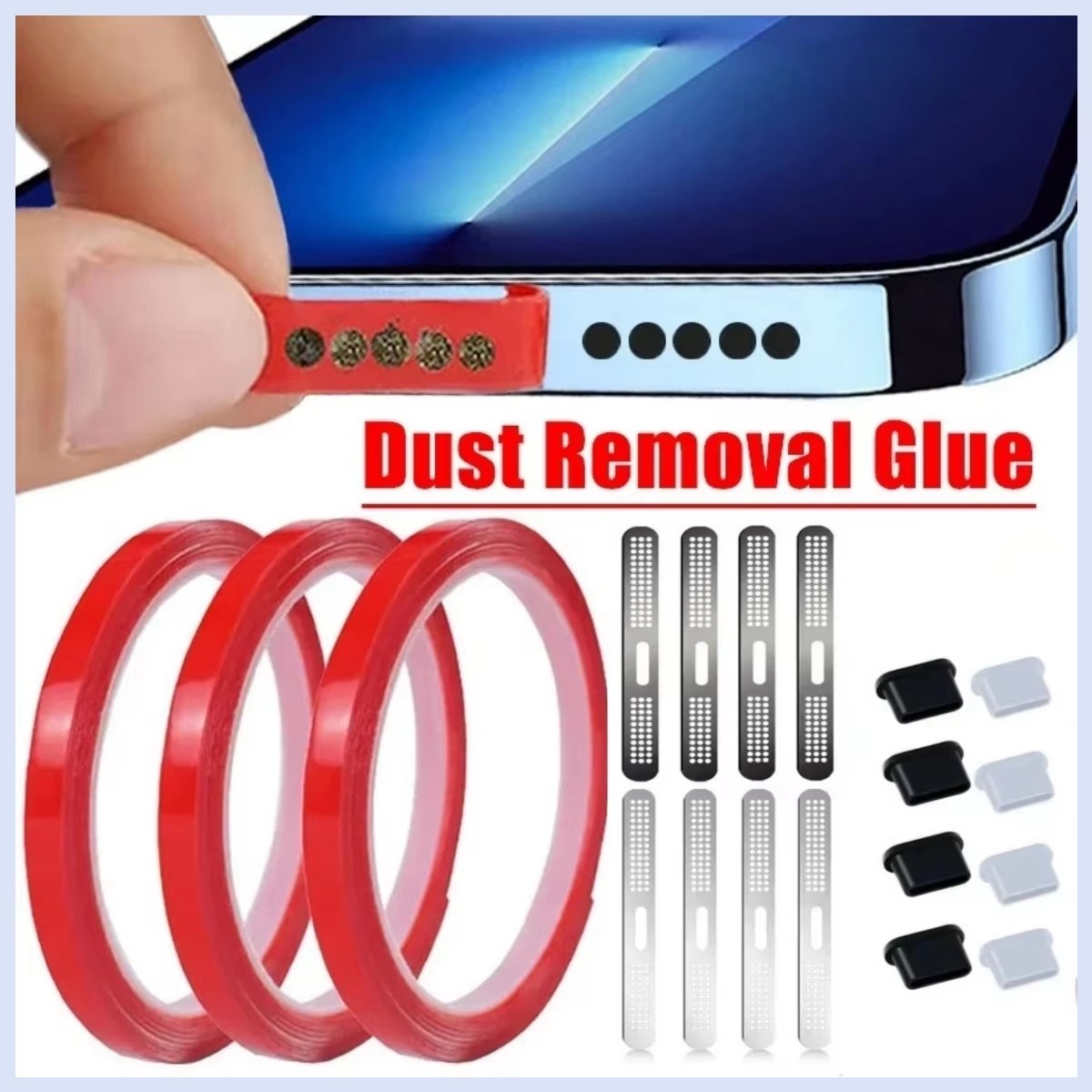 Dust Removal Sticker - Uniwersalny klej do usuwania kurzu z