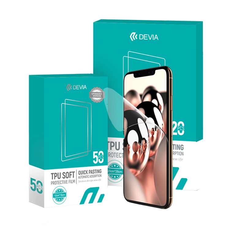 Folia ochronna TPU Devia, mięk – Screen Protector Cutter recenzja i cena