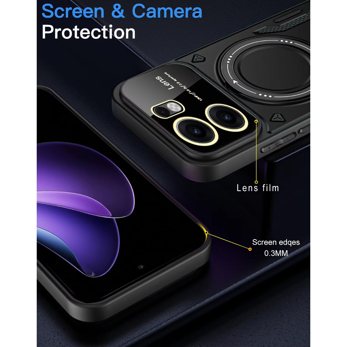 Dla OPPO Reno 15 14 13 12 Pro  – Camera Lens Protector recenzja i cena