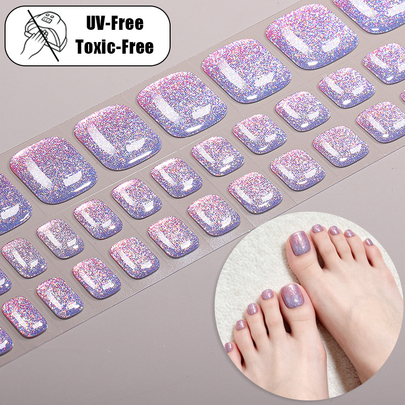 Naklejki na paznokcie u stóp w – Full Cover Adhesive recenzja i cena